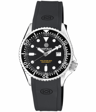 PRO DIVER 200 BLACK DIAL QUARTZ DIVER