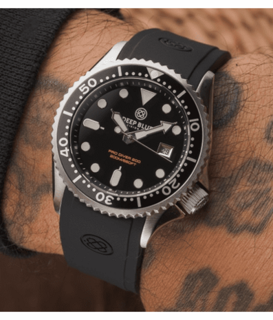 PRO DIVER 200 BLACK DIAL QUARTZ DIVER